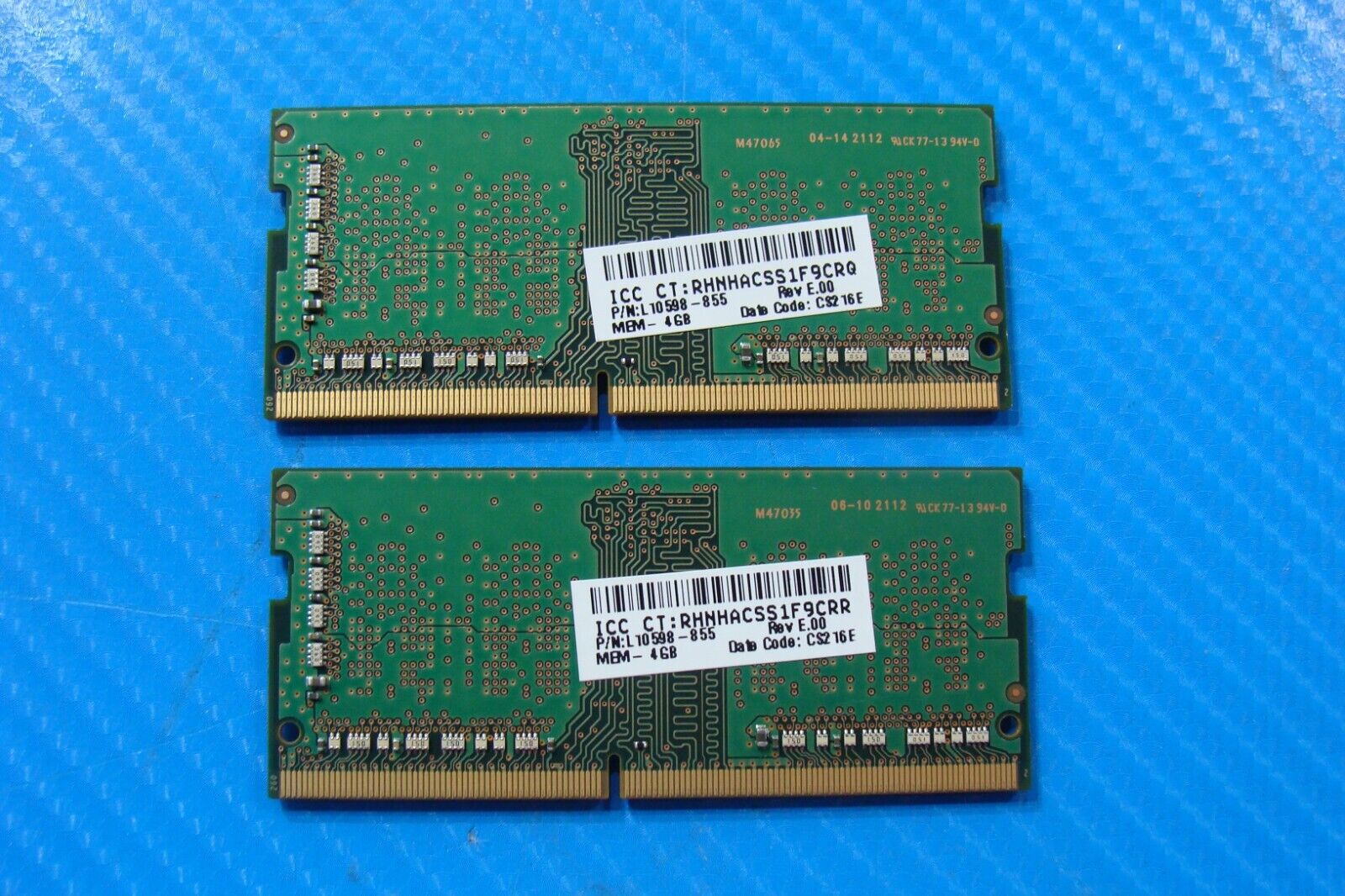 HP 17-by4633dx Samsung 8GB 2x4GB PC4-3200AA Memory RAM SO-DIMM M471A5244CB0-CWE