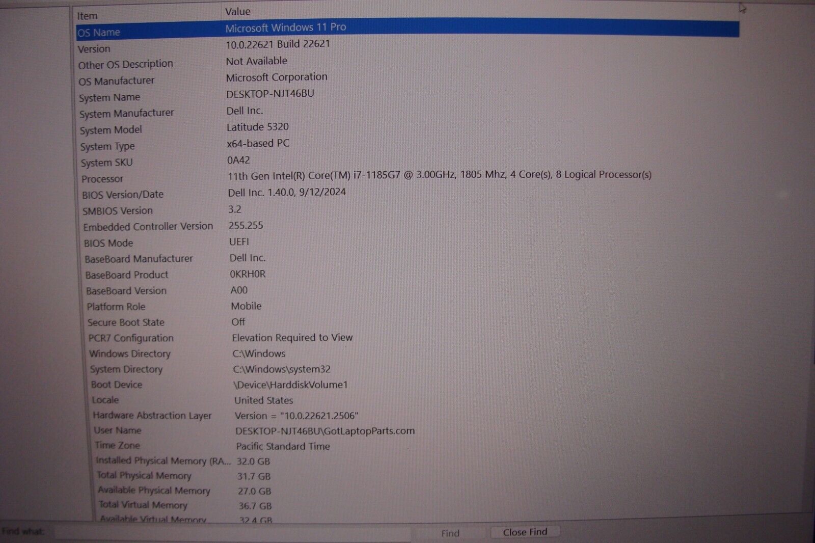 Dell Latitude 5320 13.3