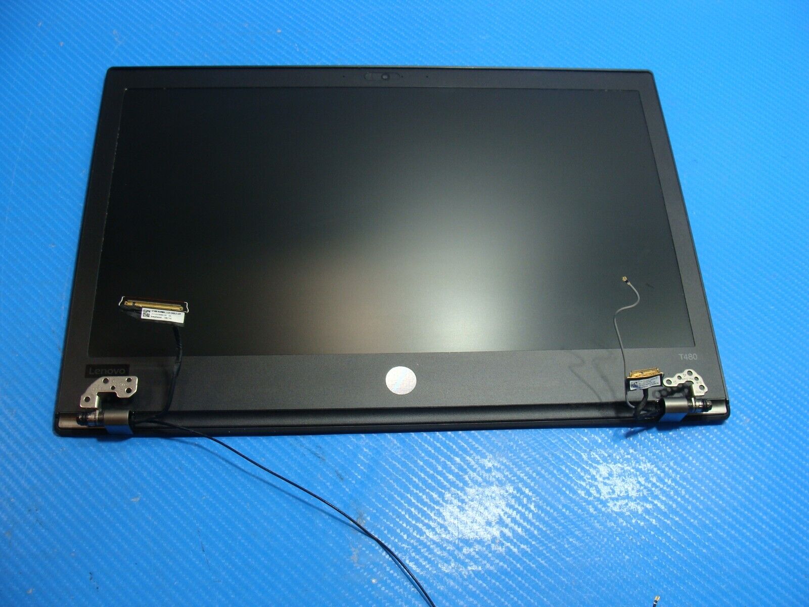 Lenovo ThinkPad 14” T480 Genuine Laptop Matte FHD LCD Screen Complete Assembly