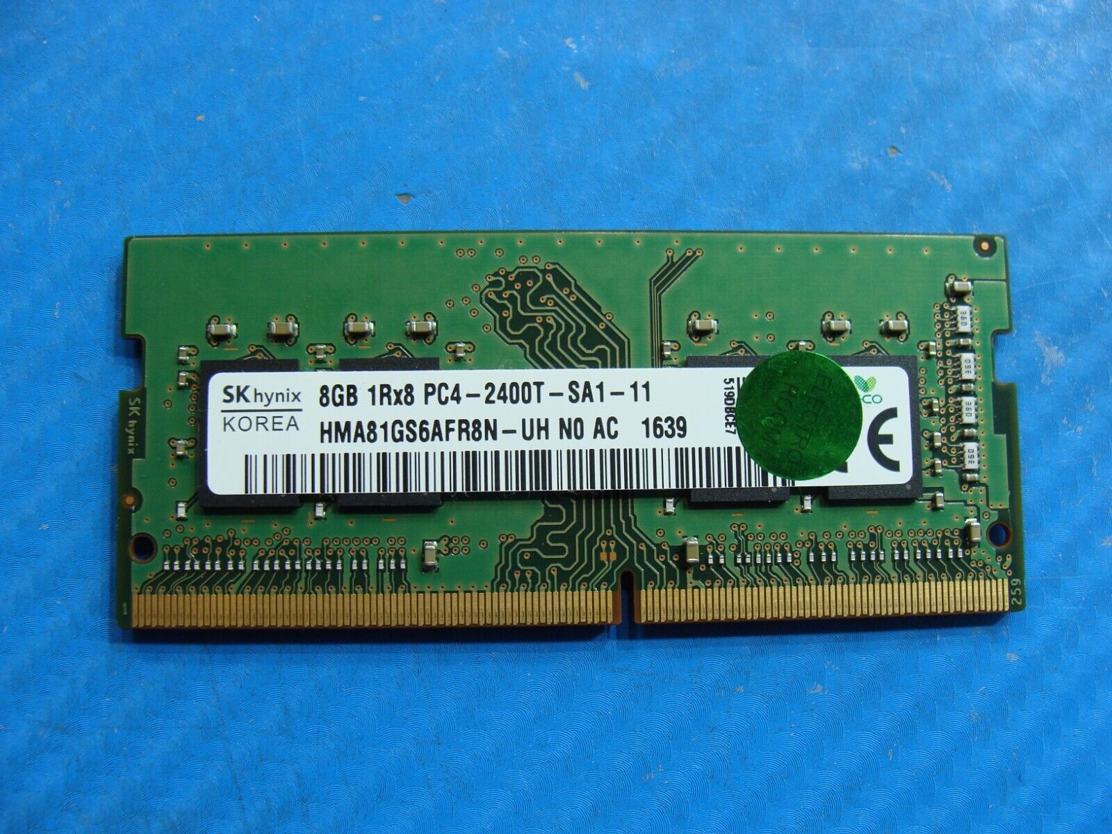 Dell 15 5577 SK Hynix 8GB 1Rx8 PC4-2400T Memory RAM SO-DIMM HMA81GS6AFR8N-UH