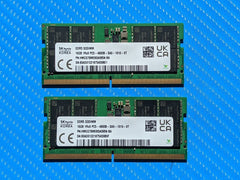 Dell 9520 SK hynix 32GB 2x16GB 1RX8 PC5-4800B SO-DIMM Memory RAM HMCG78MEBSA095N