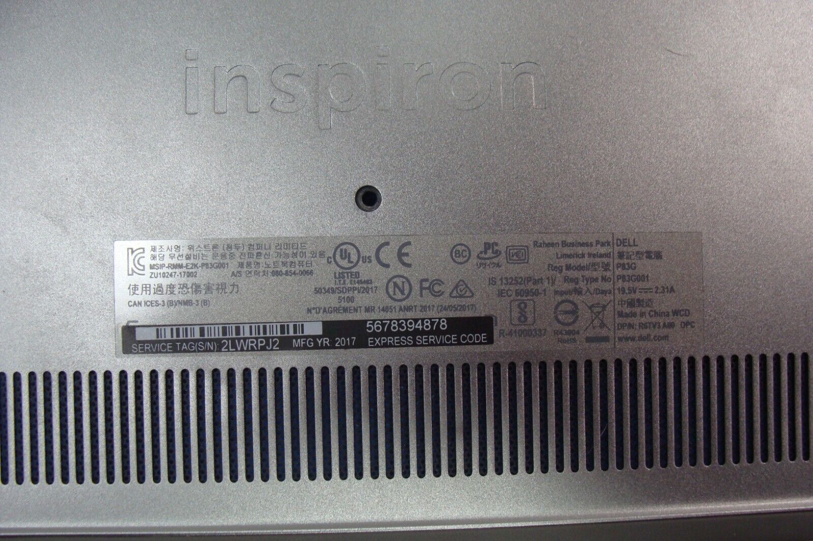 Dell Inspiron 13 7373 13.3