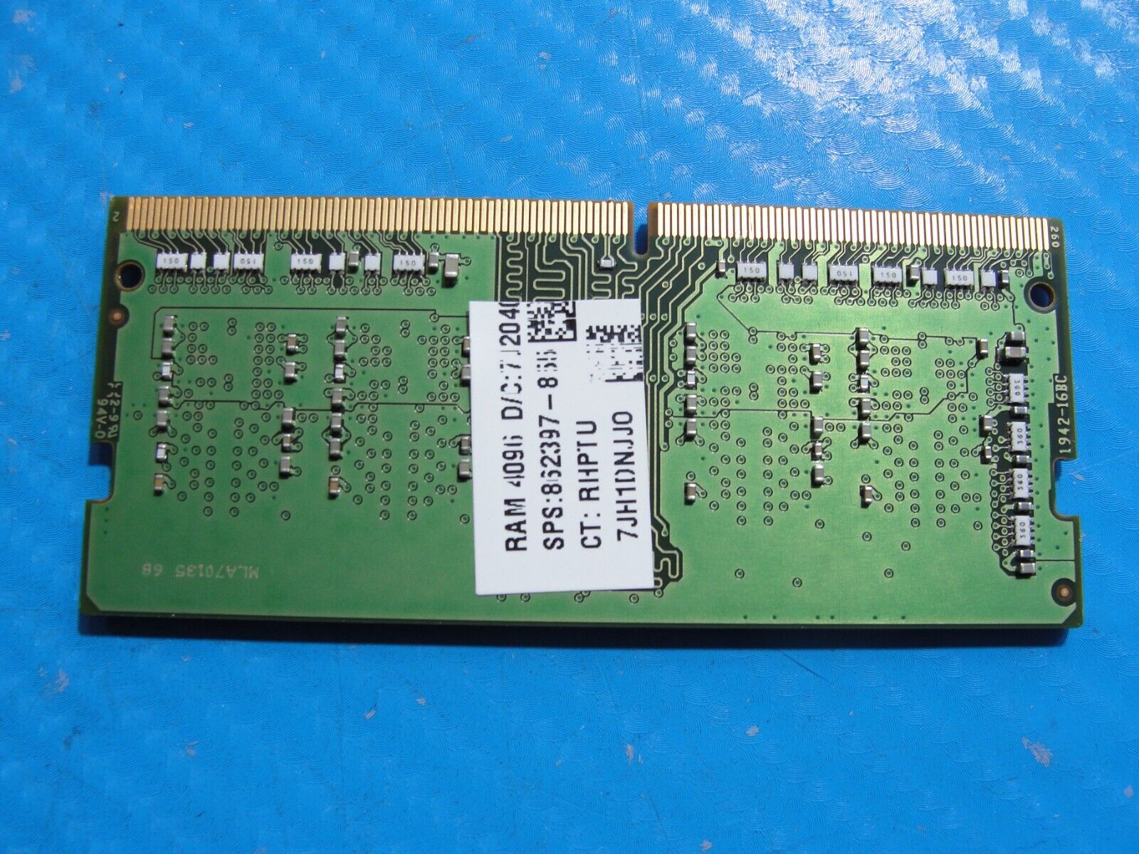 HP 15-bs234wm SK Hynix 4GB 1Rx16 PC4-2666V Memory RAM SO-DIMM HMA851S6JJR6N-VK