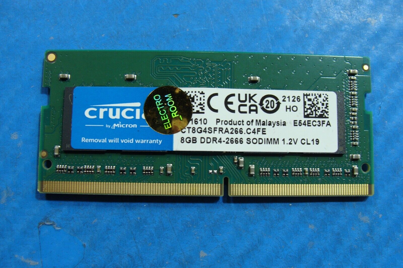 HP 840 G7 Crucial 8GB DDR4-2666 SODIMM Memory RAM CT8G4SFRA266.C4FE