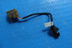 HP 2000-2c25dx 15.6" Genuine Laptop DC IN Power Jack w/Cable 661680-TD1