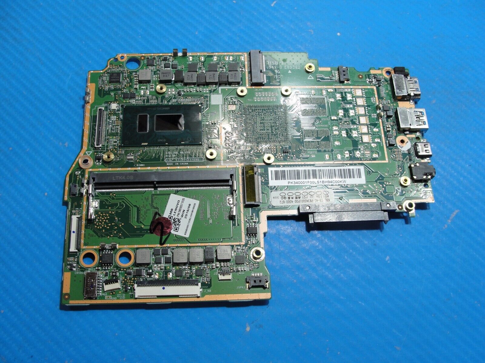 Lenovo IdeaPad 330S-15IKB 81F5 OEM Intel i3-8130U 2.2GHz Motherboard 5B20S71235