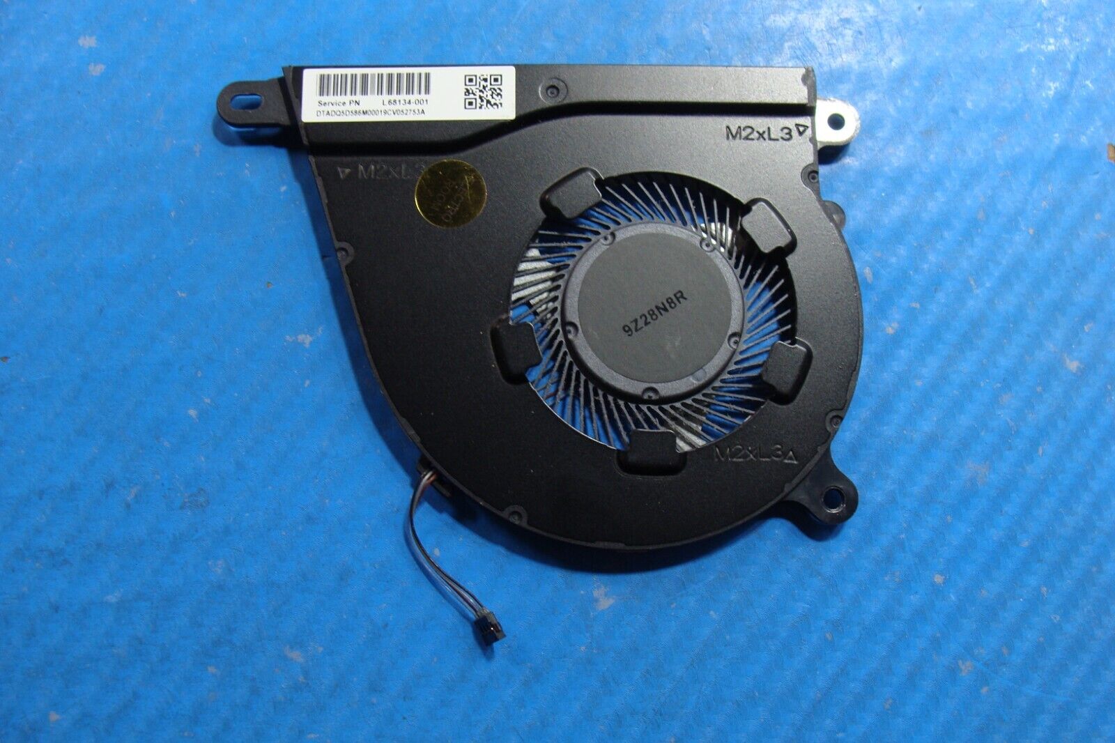 HP 15.6” 15-ef0023dx Genuine Laptop CPU Cooling Fan L68134-001 DTADQ5D586M