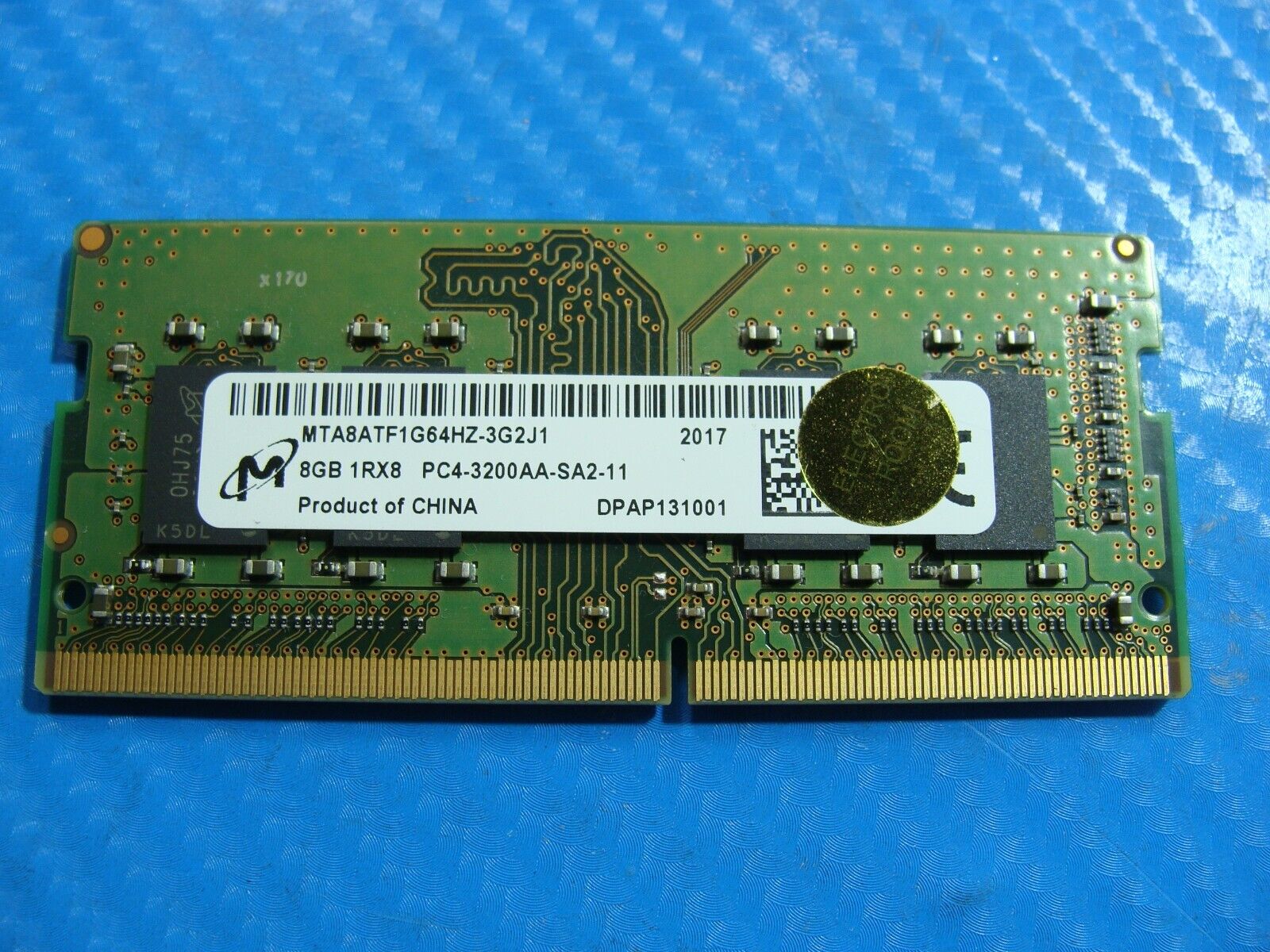 HP 17-cg0013dx Micron 8GB 1Rx8 PC4-3200AA SO-DIMM Memory RAM MTA8ATF1G64HZ-3G2J1