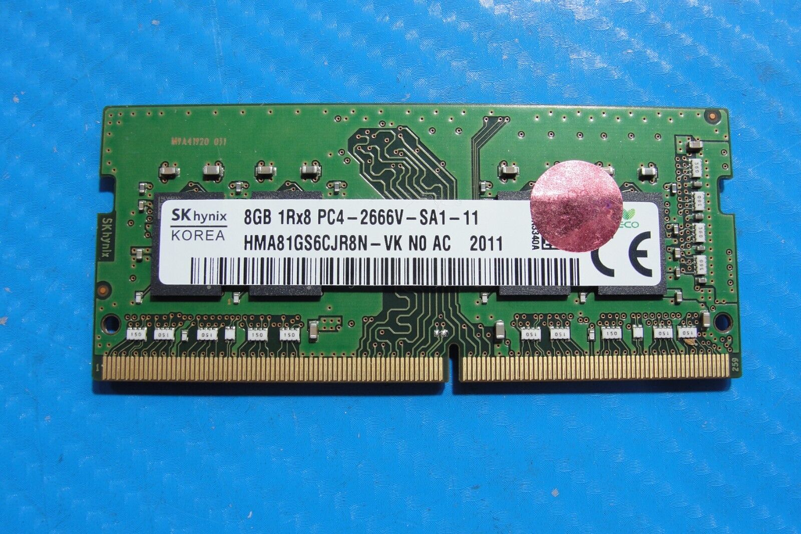 Acer A515-55-56VK SK Hynix 8GB PC4-2666V Memory RAM SO-DIMM HMA81GS6CJR8N-VK