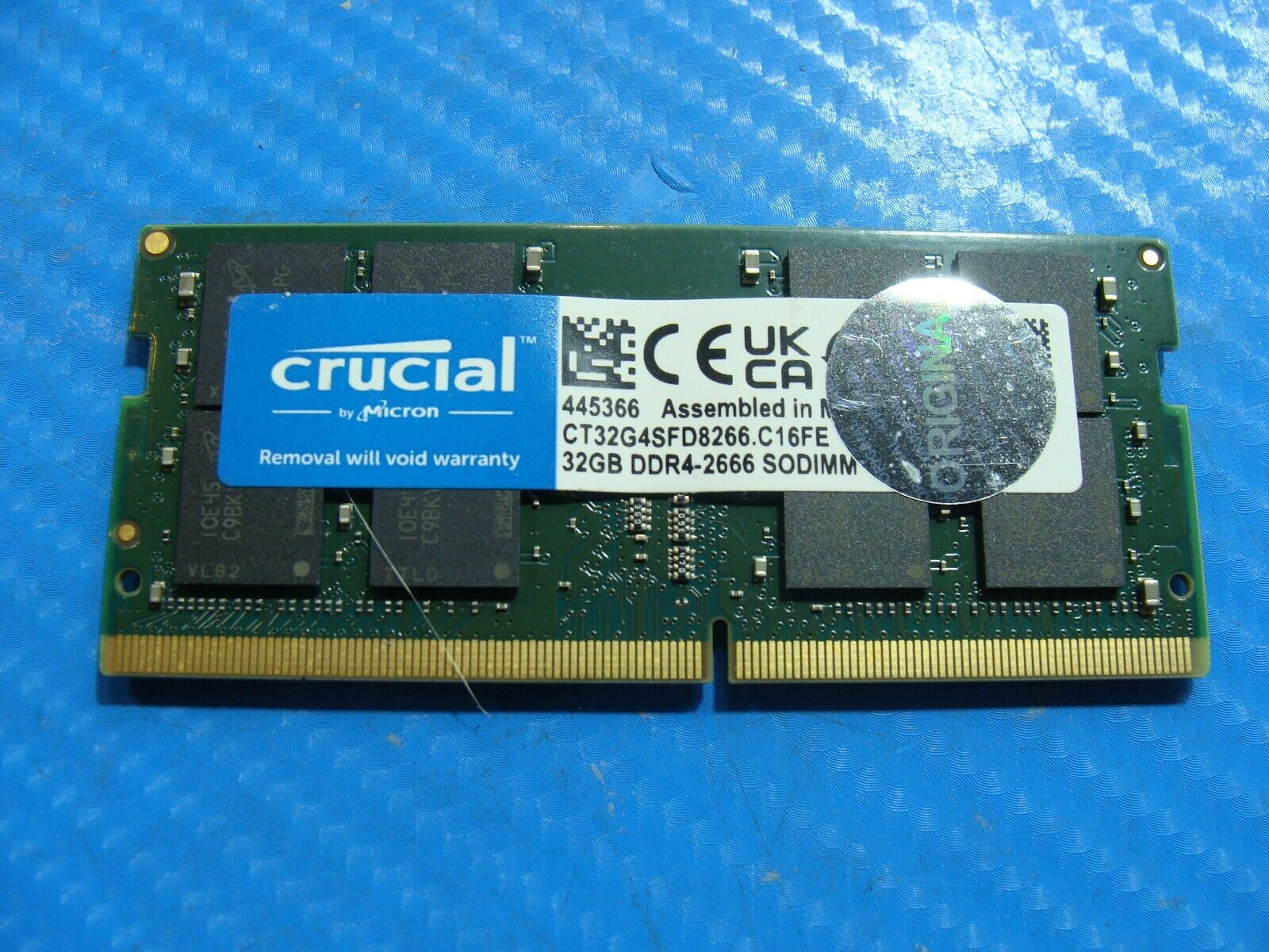 HP 15-eg1073cl Crucial 32GB DDR4-2666 Memory RAM SO-DIMM CT32G4SFD8266.C16FE