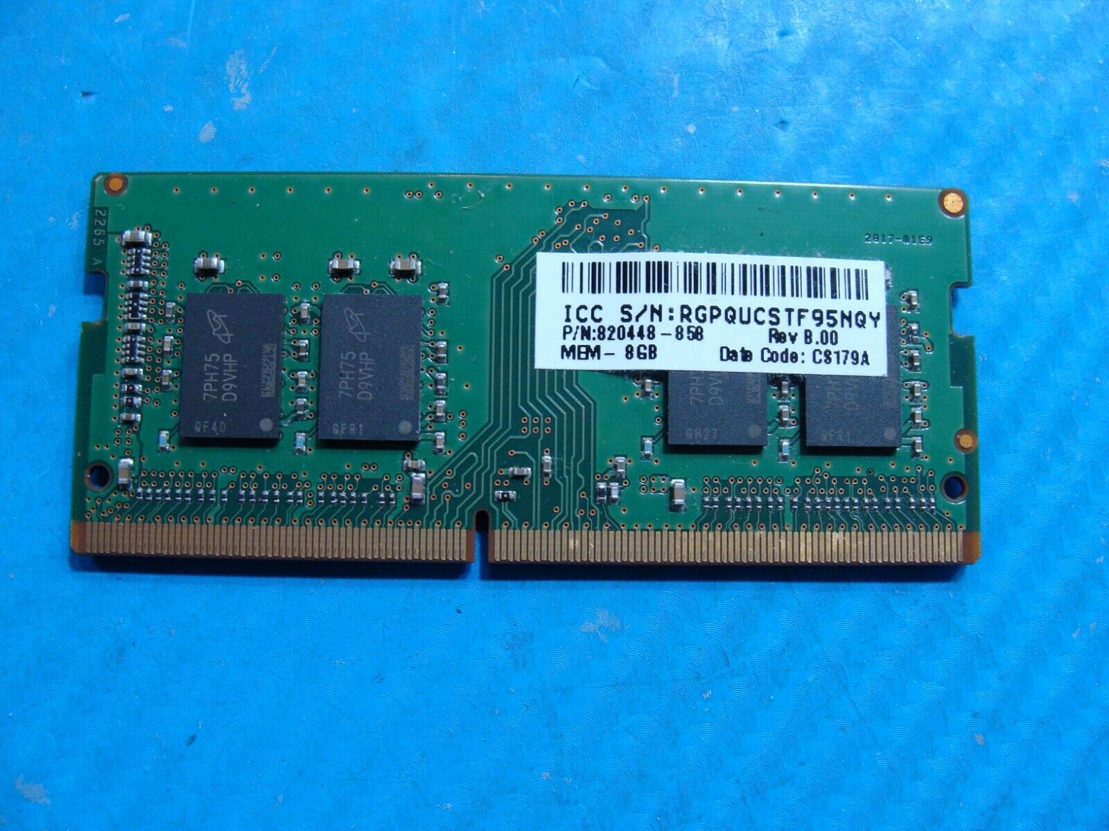 HP 15-as152nr Micron 8GB 1Rx8 PC4-2666V Memory RAM SO-DIMM MTA8ATF1G64HZ-2G6H1