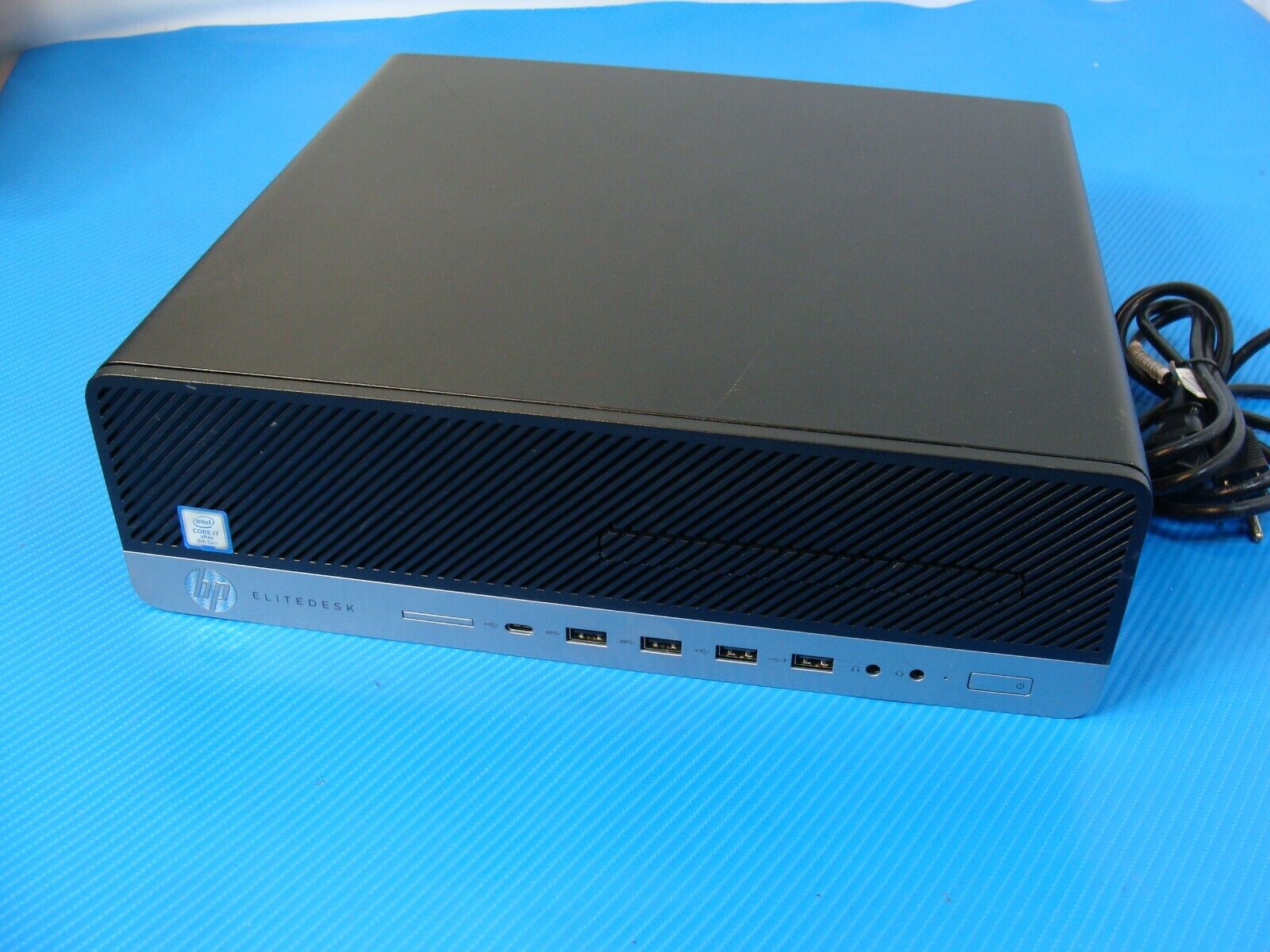 HP EliteDesk 800 G4 SFF Core i7-8700 3.2GHz CPU 256GB SSD 16GB RAM Win 10 Pro