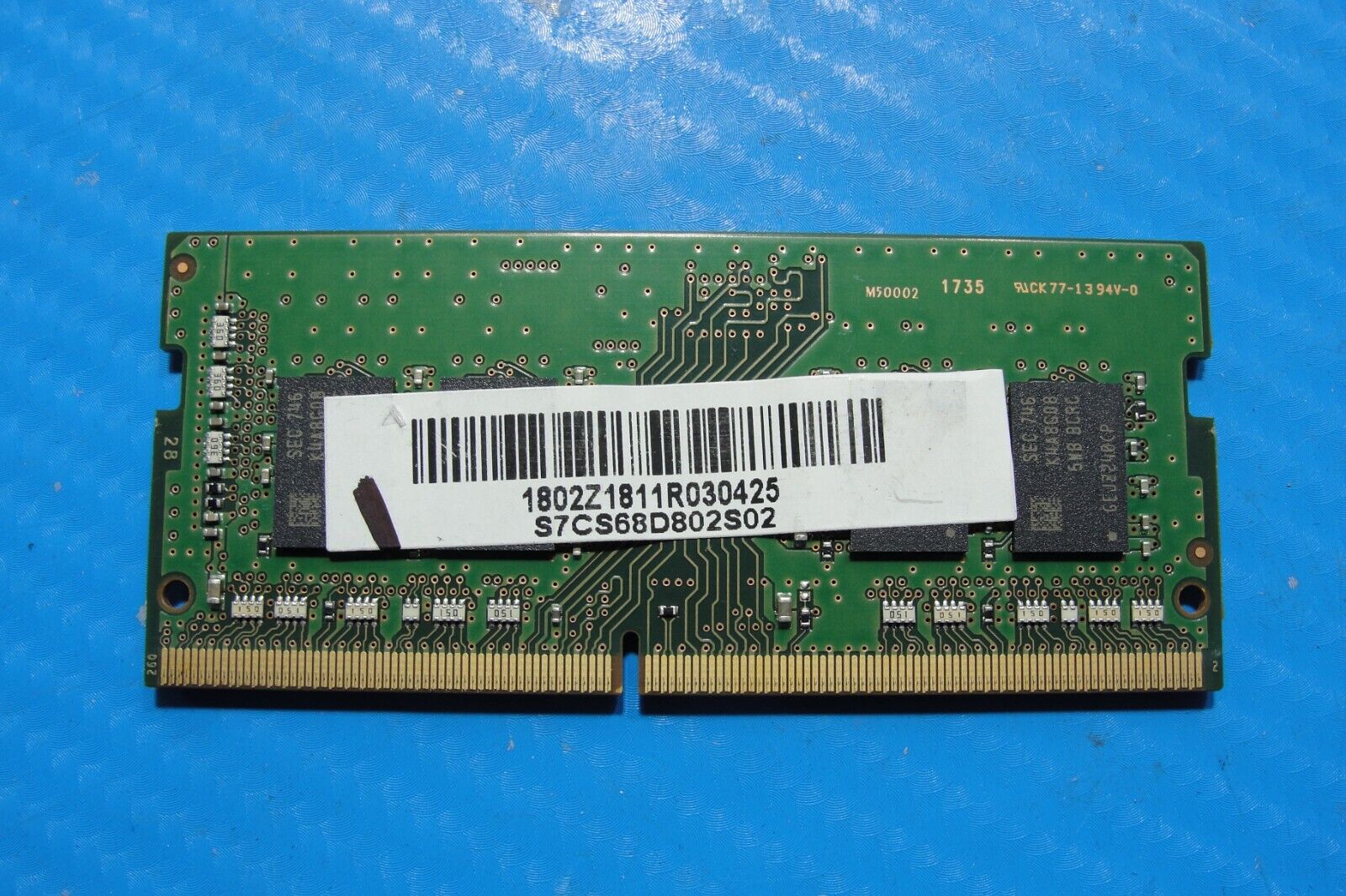 MSI GS63 7RD Samsung 8GB 1Rx8 PC4-2400T Memory RAM SO-DIMM M471A1K43BB1-CRC