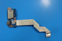 Dell Latitude 3490 14" Genuine USB SD Card Reader Board w/Cable JXKP3 LS-F118P