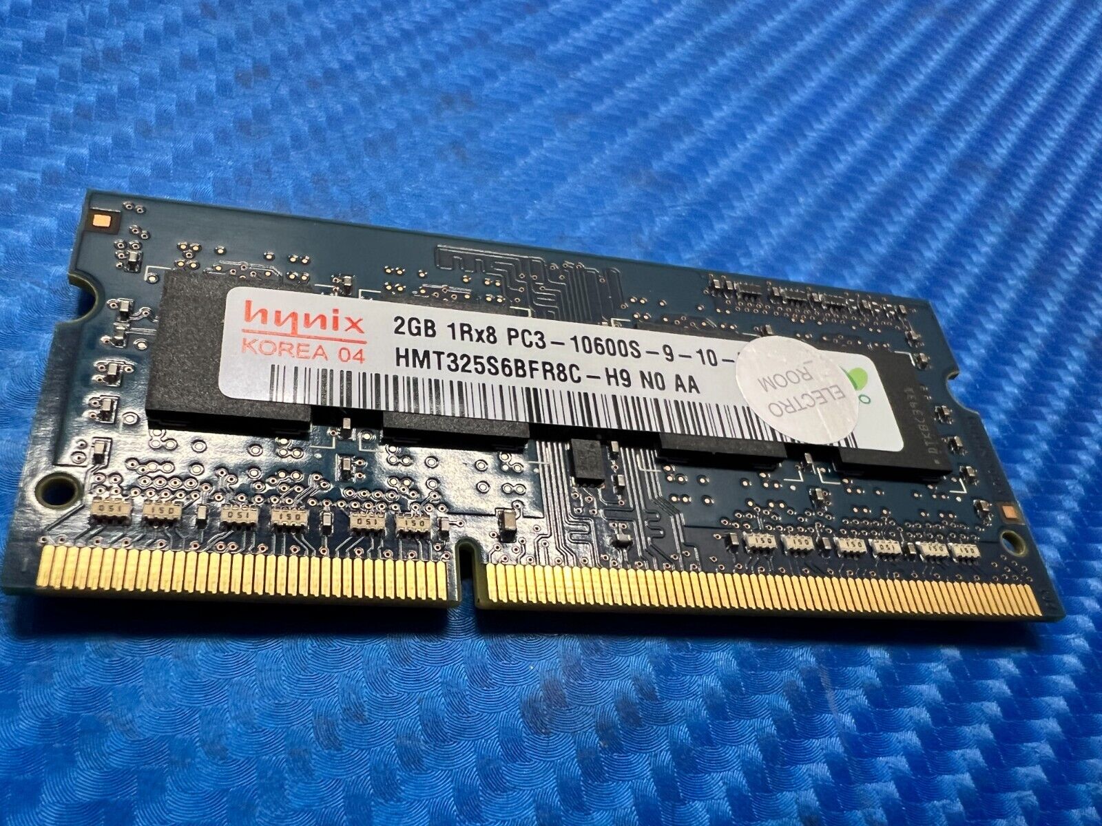 $9.99 | MacBook Pro A1278 Hynix 2Gb So-Dimm Memory Ram pc3-10600s hmt325s6bfr8c-h9