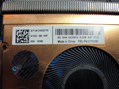 Lenovo ThinkPad 14” T490 Genuine CPU Cooling Fan w/Heatsink 01YU191 AT1AC002DT0