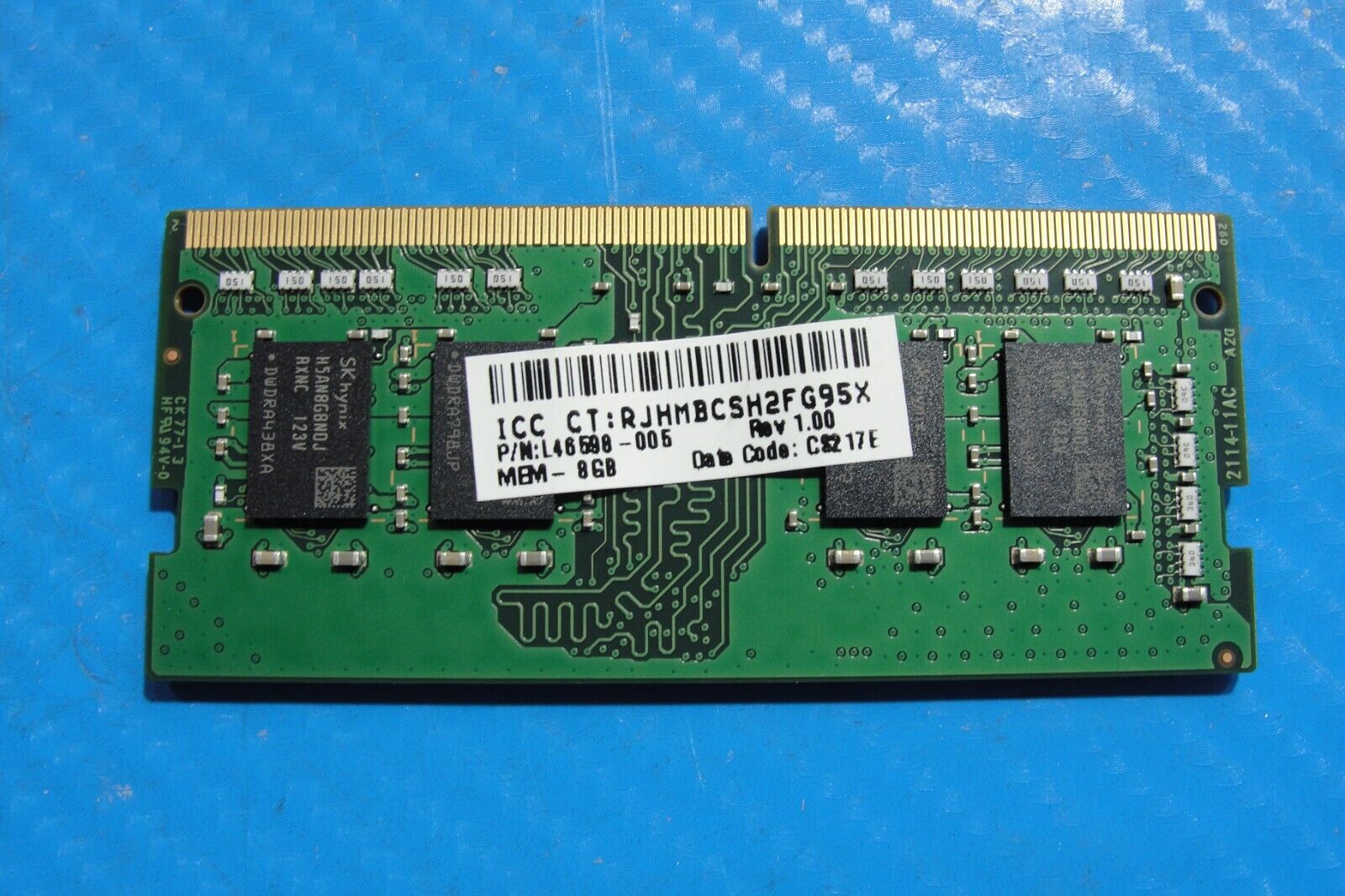 HP 17-cn0033dx Samsung 8GB 1Rx8 PC4-3200AA Memory RAM SO-DIMM HMA81GS6DJR8N-XN