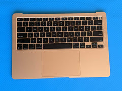 MacBook Air A2337 2020 13" Top Case Palmrest w/Battery Gold 661-16835 43 Cycles