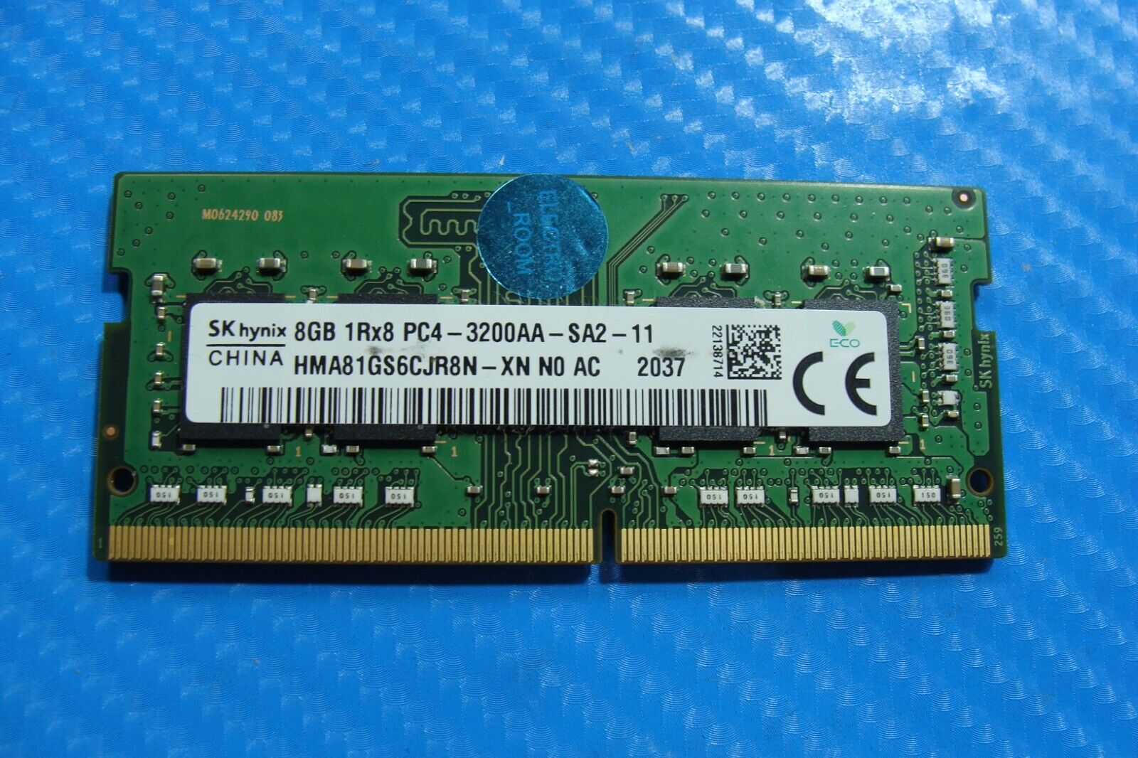 HP 14-dk0072nr SK Hynix 8GB 1Rx8 PC4-3200AA Memory RAM SO-DIMM HMA81GS6CJR8N-XN