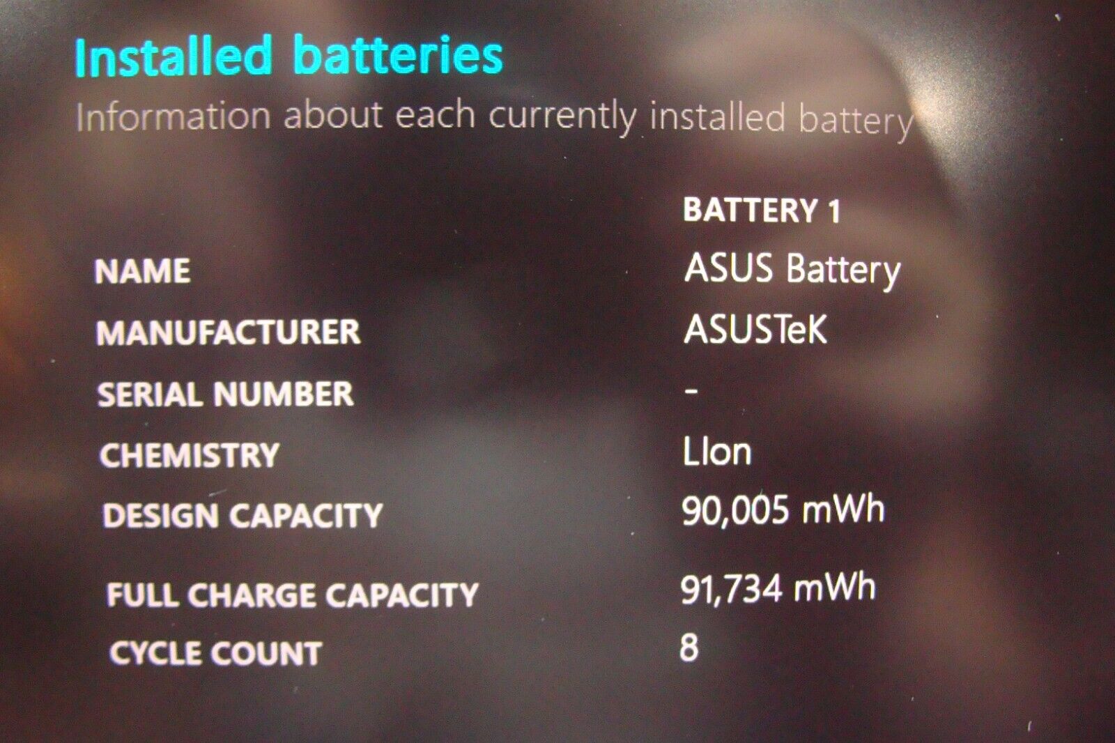 ASUS VivoBook N7601ZM 16” WQUXGA 165hz i7-12650H 32GB 1TB RTX 3060 Battery 99%