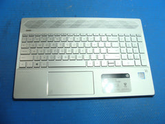 HP Pavilion 15-cs0012cl 15.6" Palmrest w/Touchpad Keyboard Backlit EBG7B015010