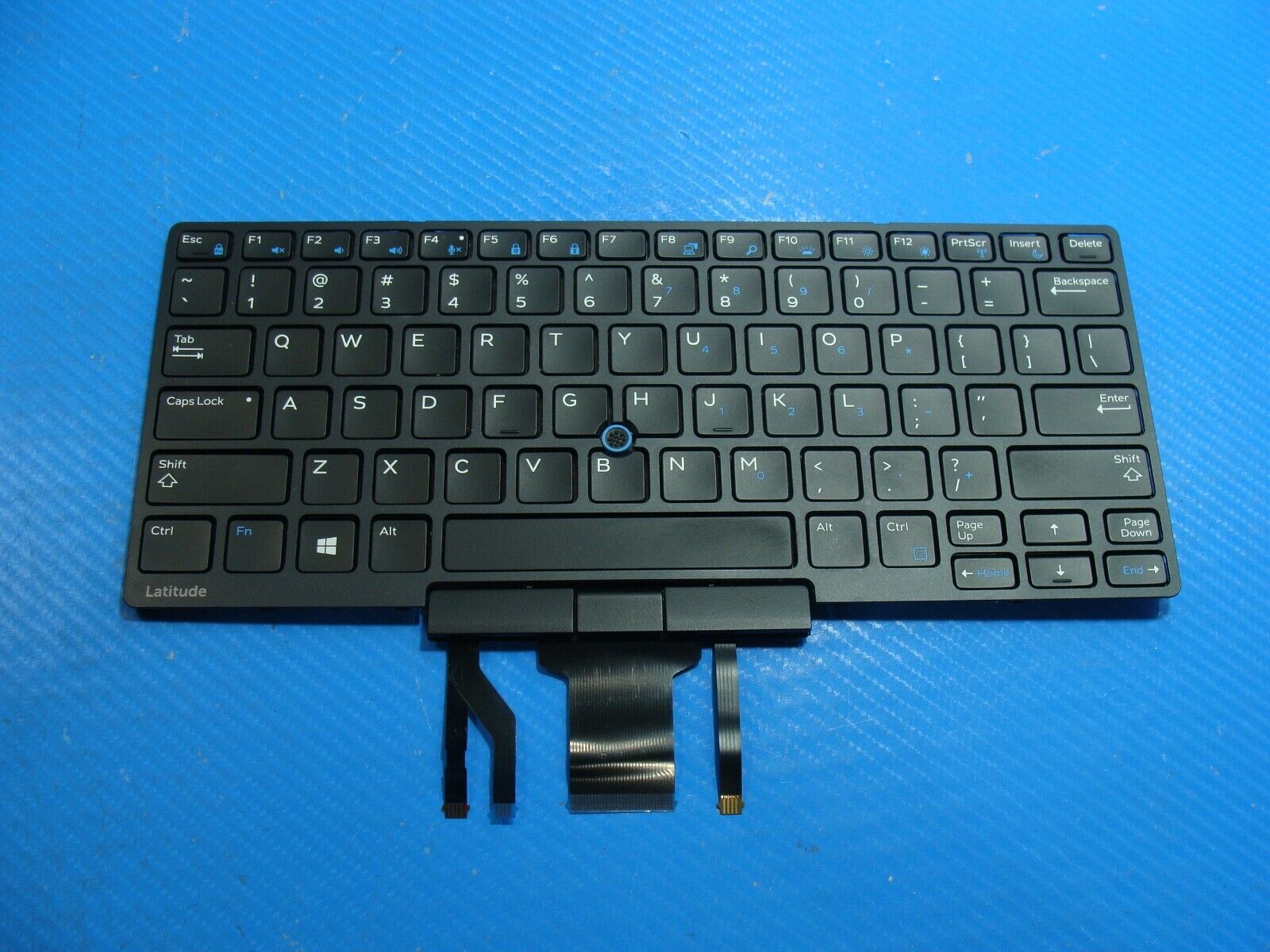 Dell Latitude 14” 5480 Genuine Laptop US Backlit Keyboard D19TR PK1313D3B00