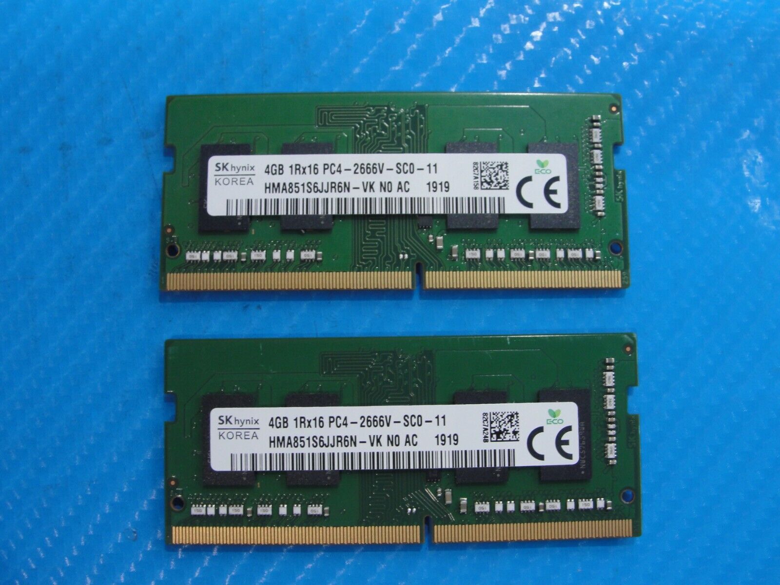 HP 15m-ds0011dx SK hynix 8GB 2x4GB PC4-2666V SO-DIMM Memory RAM HMA851S6JJR6N-VK