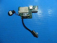 Dell Inspiron 13 7380 13.3" USB Power Button SD Reader Board w/Cable 3MFMX C86YY