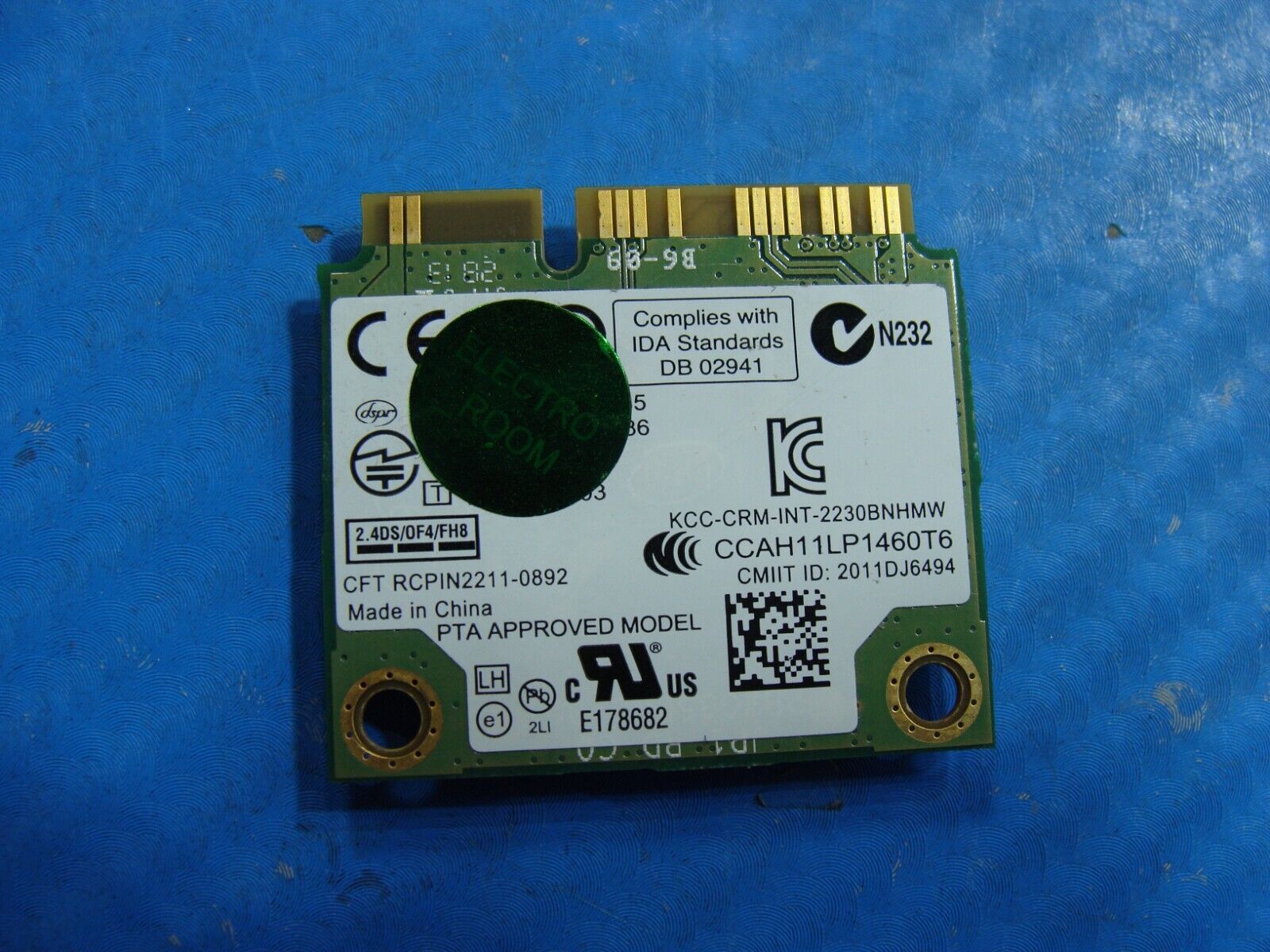 HP Envy TouchSmart 15.6” 15t-J000 OEM Wireless WiFi Card 2230BNHMW 670290-001