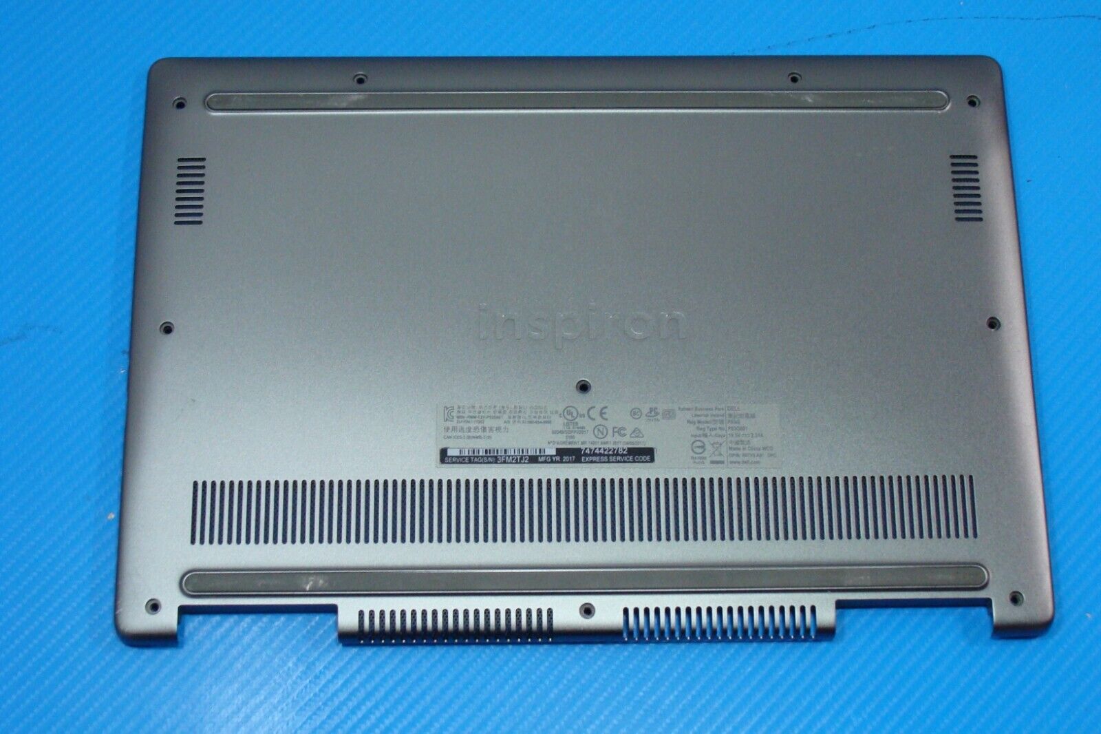 Dell Inspiron 13.3” 13 7373 2-in-1 OEM Laptop Bottom Case 5VHWV 460.0B503.0002