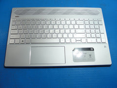 HP Pavilion 15-cs0053cl 15.6" Palmrest w/Touchpad Keyboard Backlit L24752-001