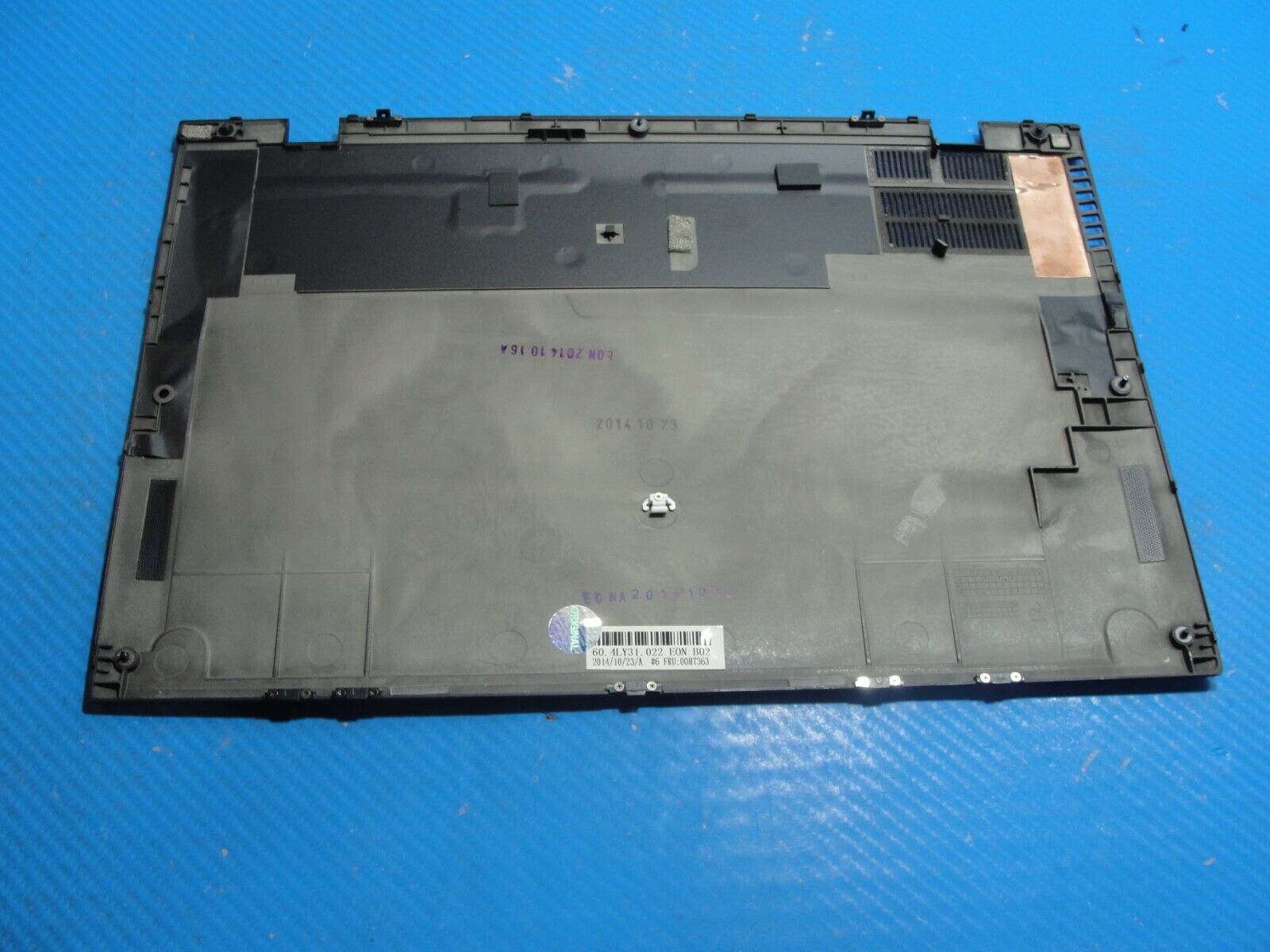 Lenovo ThinkPad 14” X1 Carbon Gen 2 OEM Laptop Bottom Case 00HT363 60.4LY31.022