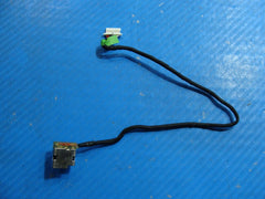 HP 15-dw0037wm 15.6" Genuine Laptop DC IN Power Jack w/Cable 799750-T23