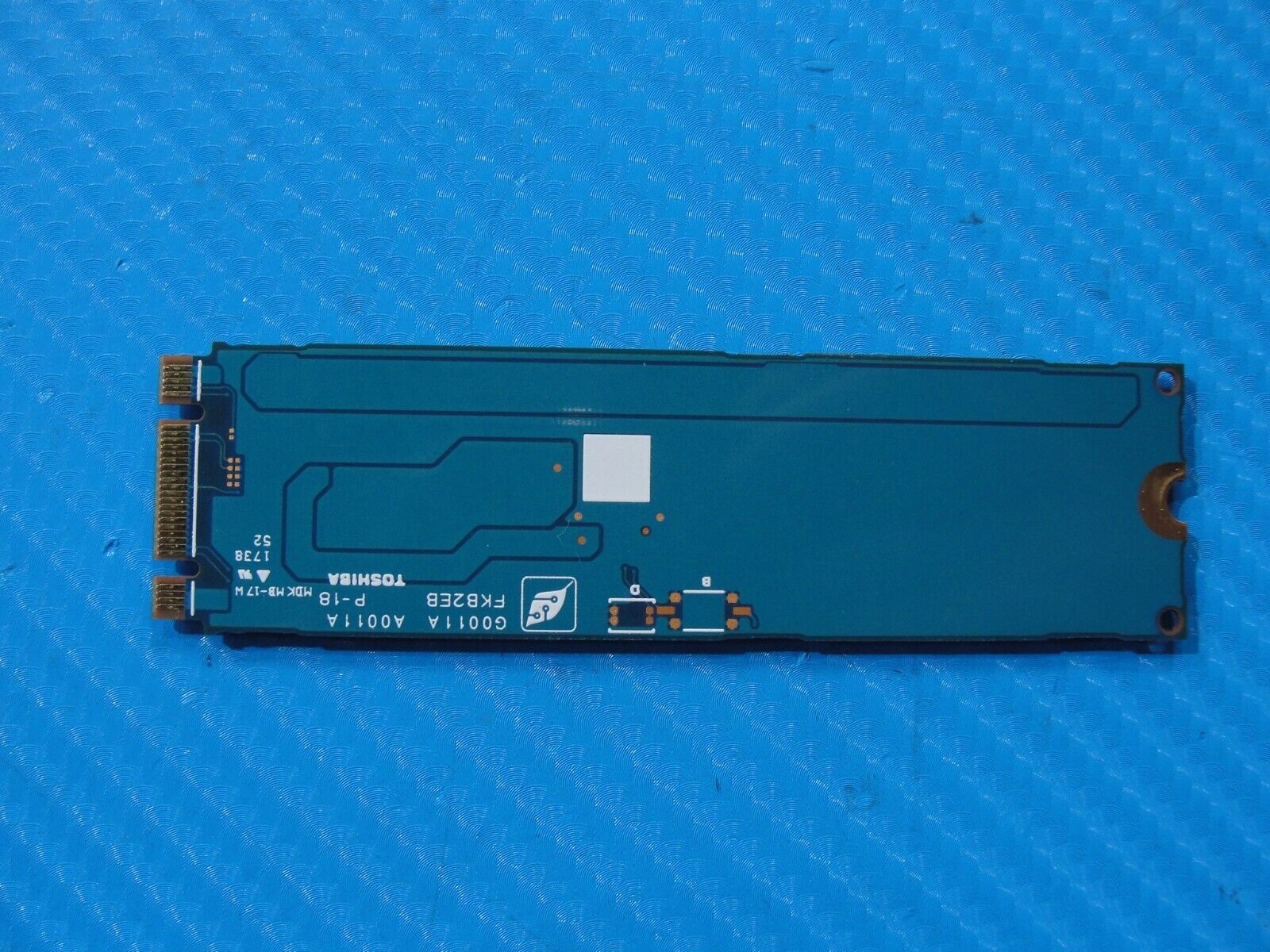 Dell 7480 Toshiba 256GB SATA M.2 SSD Solid State Drive KSG60ZMV256G VFR5T