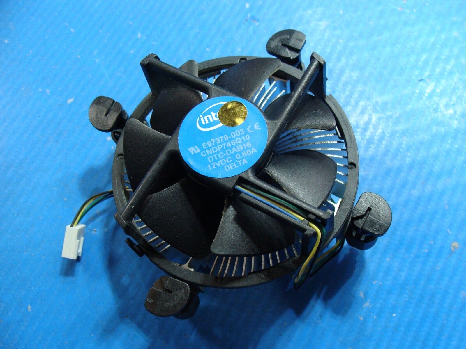 CyberPowerPC C-Series Desktop Fan w/Heatsink E97379-003 CNDP746Q10 DTC-DAB16