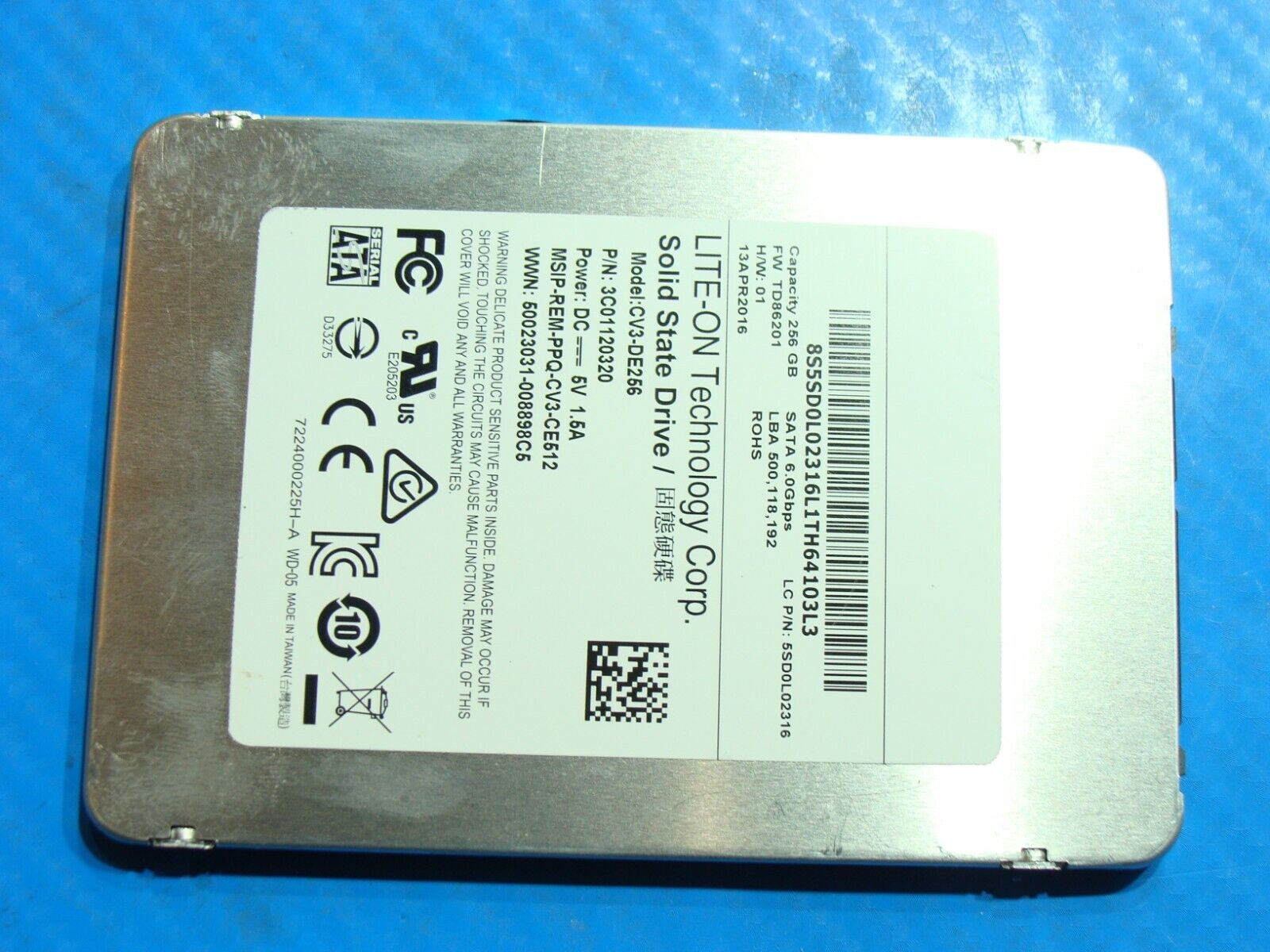 Lenovo Flex 4-1470 Lite-On 256GB SATA 2.5