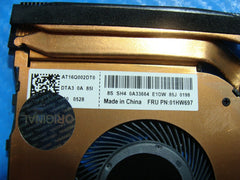 Lenovo ThinkPad T480s 14" Genuine CPU Cooling Fan w/Heatsink 01HW697