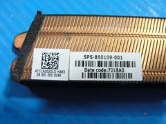 HP ZBook 17 G3 17.3" Genuine Laptop CPU Cooling Heatsink 850109-001 AT1CA0020C0