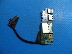 Dell Inspiron 15.6” 7586 OEM USB SD Reader Power Button Board w/Cable PGNGY