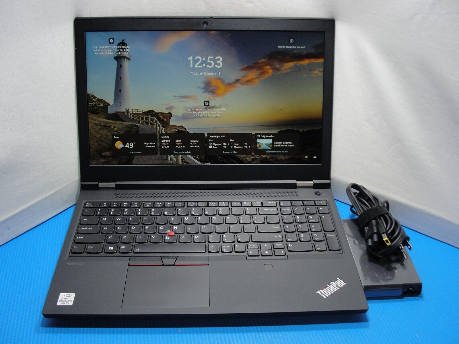 Lenovo ThinkPad P15 Gen1 15.6” FHD NVIDIA Quadro T1000 2.7GHz 32GB SSD 1TB