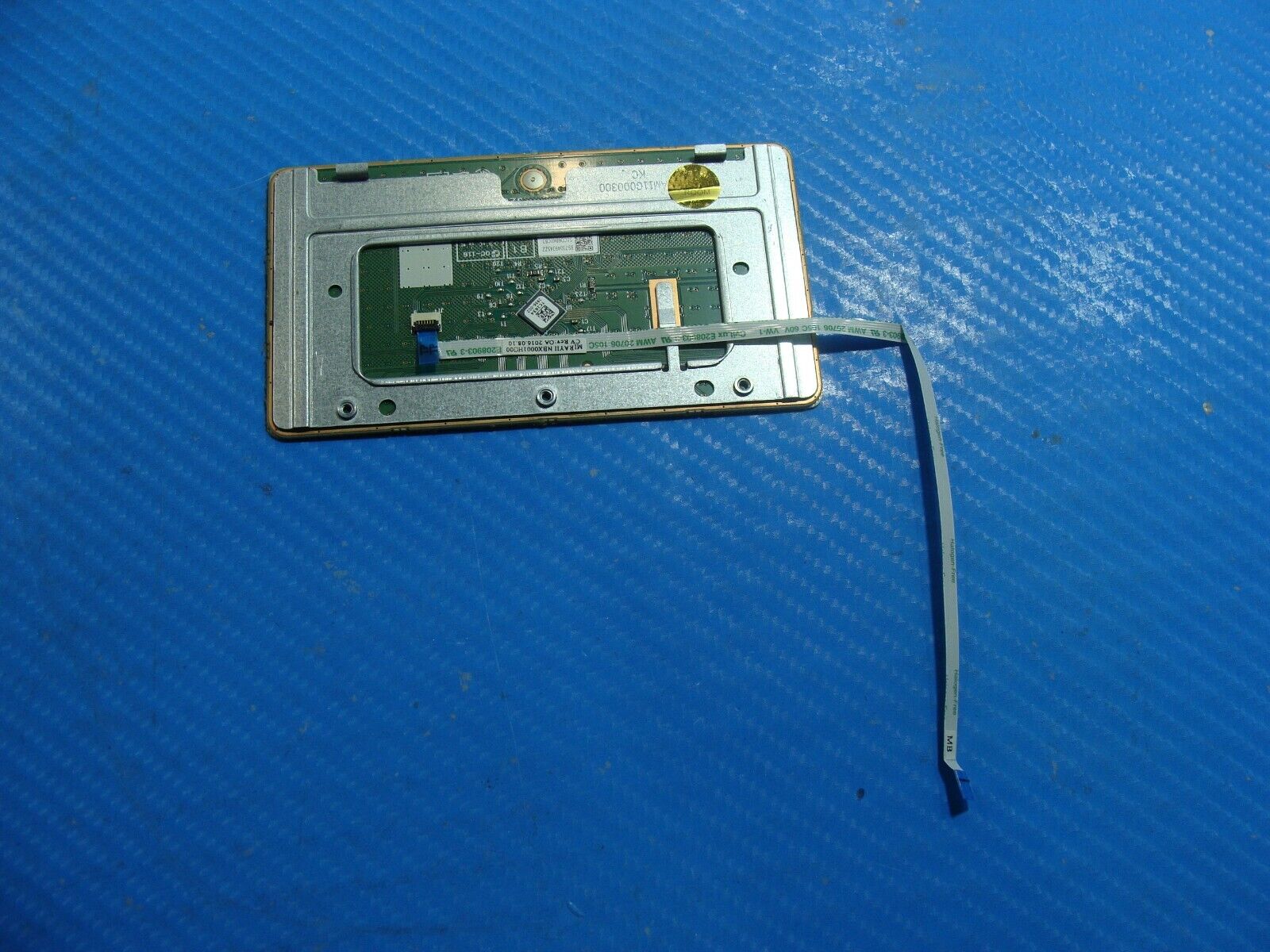 Lenovo Yoga 11.6” 710-11IKB OEM TouchPad Board w/Cable Silver 8S73049345ZZ