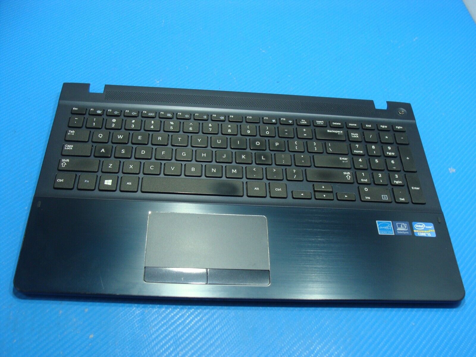 Samsung ATIV Book 4 NP470R5E-K01UB Palmrest w/Keyboard TouchPad BA75-04616A