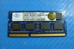 Dell 14R N4110 Nanya 4GB SO-DIMM PC3-10600S Memory RAM NT4GC64B8HG0NS-CG