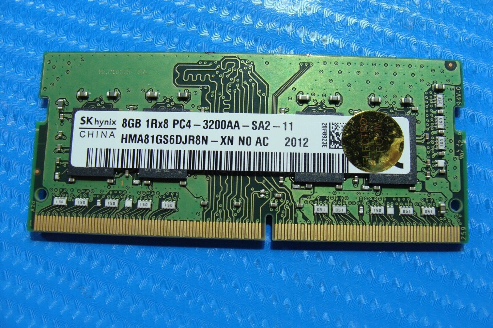 Dell 3510 SK Hynix 8GB 1Rx8 PC4-3200AA Memory RAM SO-DIMM HMA81GS6DJR8N-XN