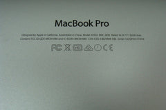 MacBook Pro A1502 13" Early 2015 MF841LL/A Bottom Case Silver 923-00503