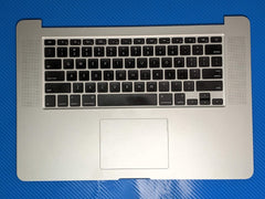 MacBook Pro 15" A1398 Mid 2015 MJLQ2LL/A Top Case Palmrest NO Battery 661-02536