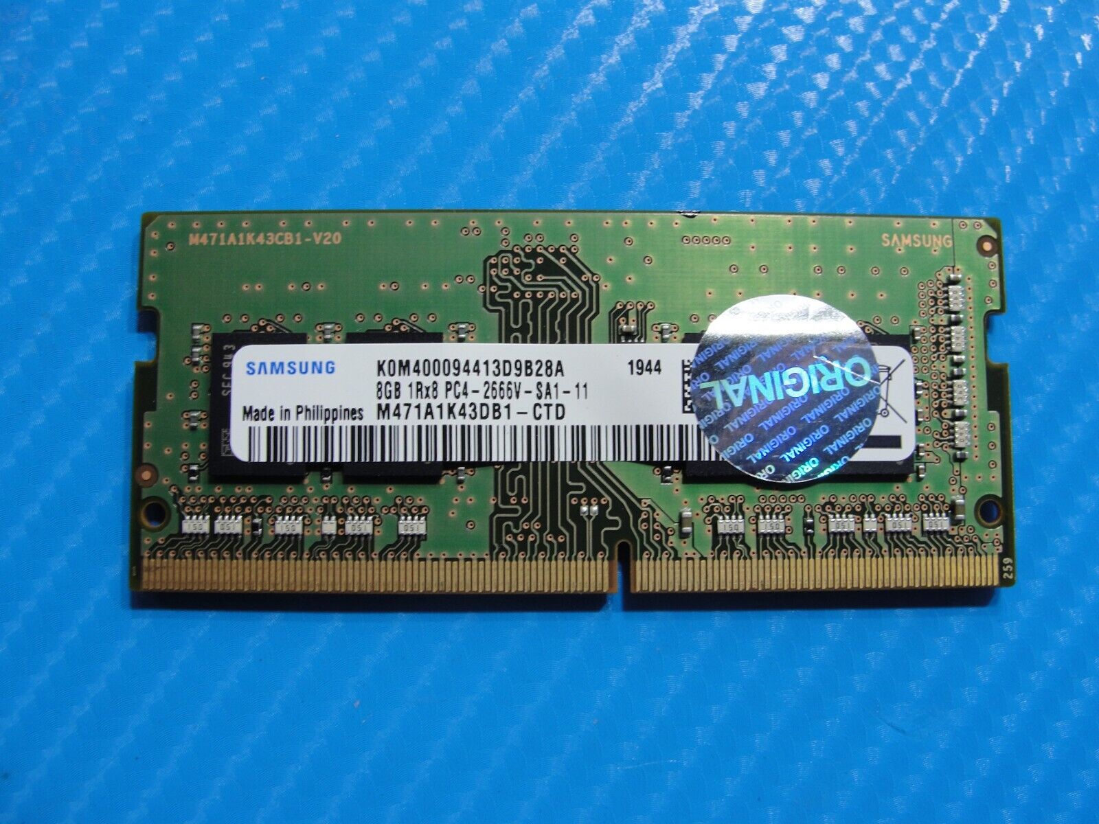 HP 14m-dh1003dx Samsung 8GB 1Rx8 PC4-2666V Memory RAM SO-DIMM M471A1K43DB1-CTD