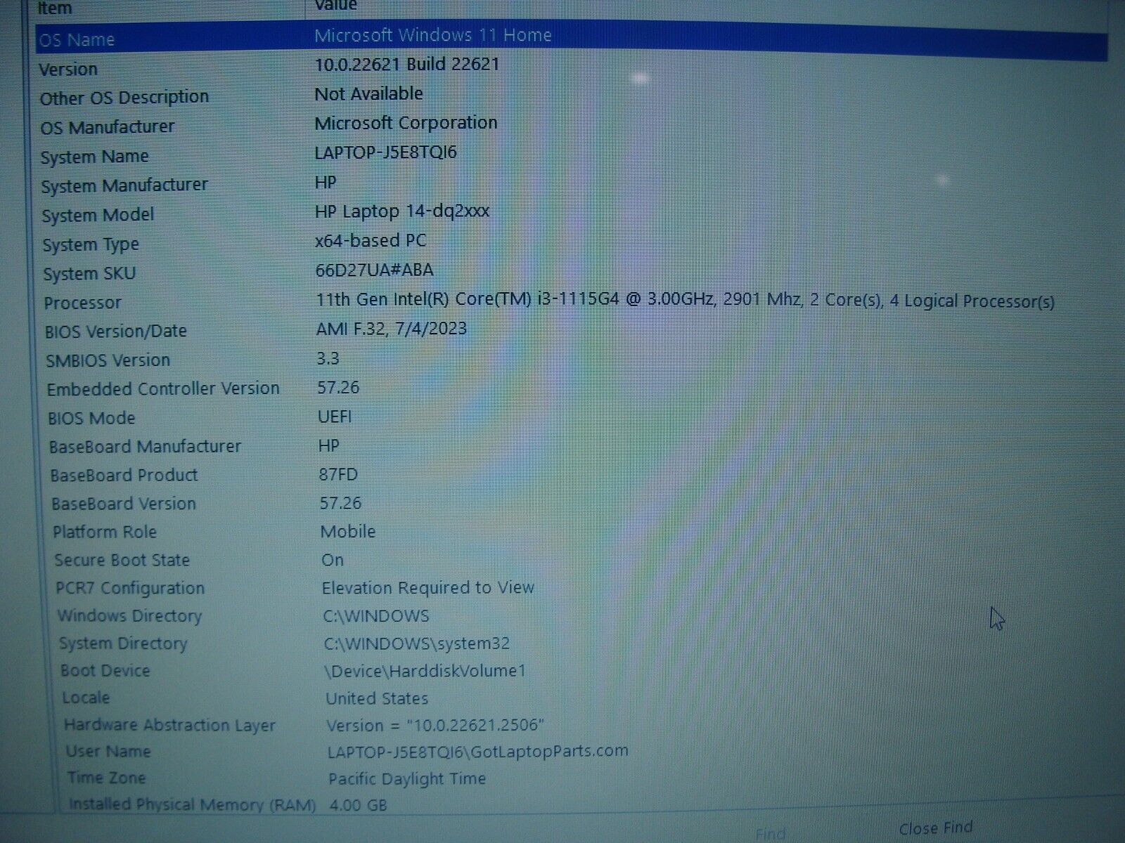 HP Laptop 14-dq2032wm 14