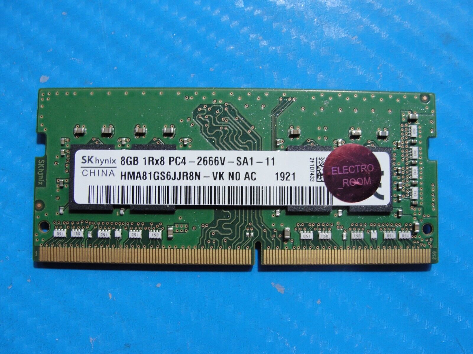 HP 15-dy0013dx SK Hynix 8GB 1Rx8 PC4-2666V Memory RAM SO-DIMM HMA81GS6JJR8N-VK