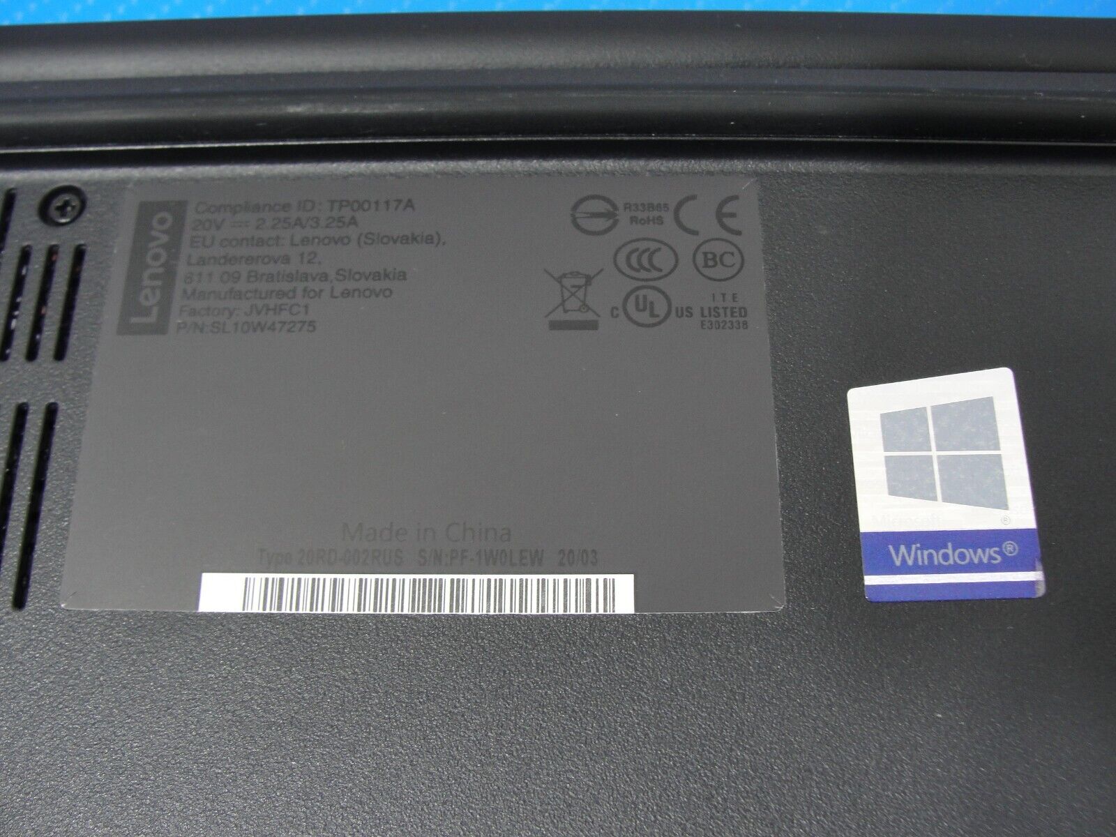 Lenovo ThinkPad E15 15.6